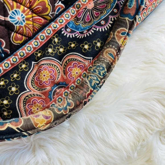 Vera Bradley Kensington Design Brown Hand Bag - Picture 7 of 10